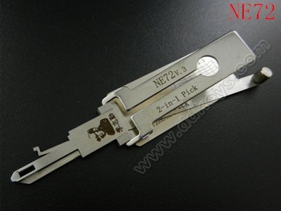 NE72 Lishi 2-in-1 Pick/Decoder