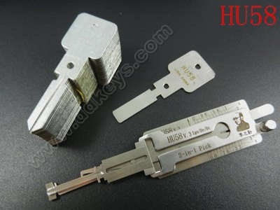 HU58 Lishi 2-in-1 Pick/Decoder