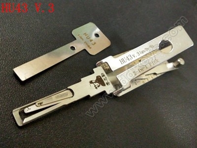 HU43 Lishi 2-in-1 Pick/Decoder