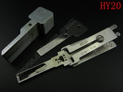 HY20 Lishi 2-in-1 Pick/Decoder